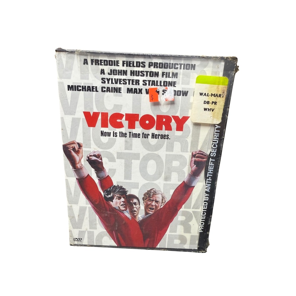 Victory 1981 Sylvester Stallone Michael‎ Caine DVD Now Is the Time for Heroes